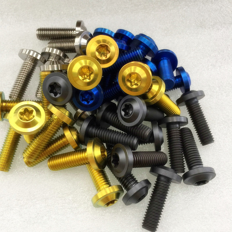 M5x45mm钛合金碟头螺栓(图2) M5x45mm钛合金碟头螺栓(图2)